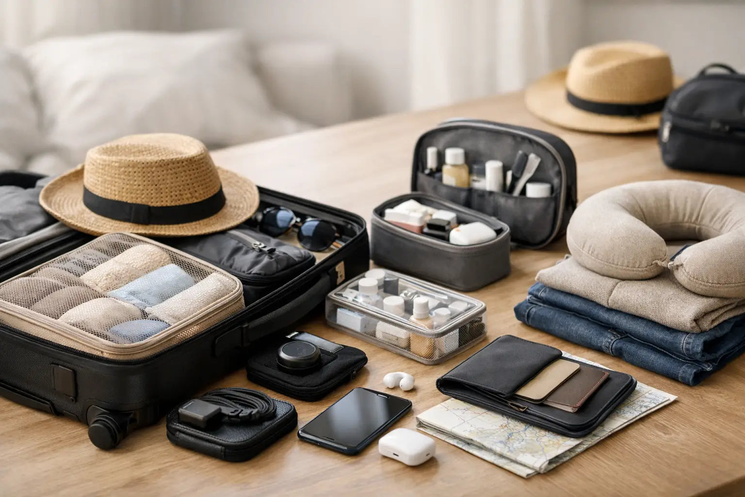 How to Organize Travel Essentials Fast