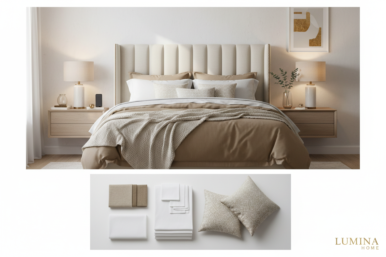 beds and nightstands to lighting, organizers, and accent décor