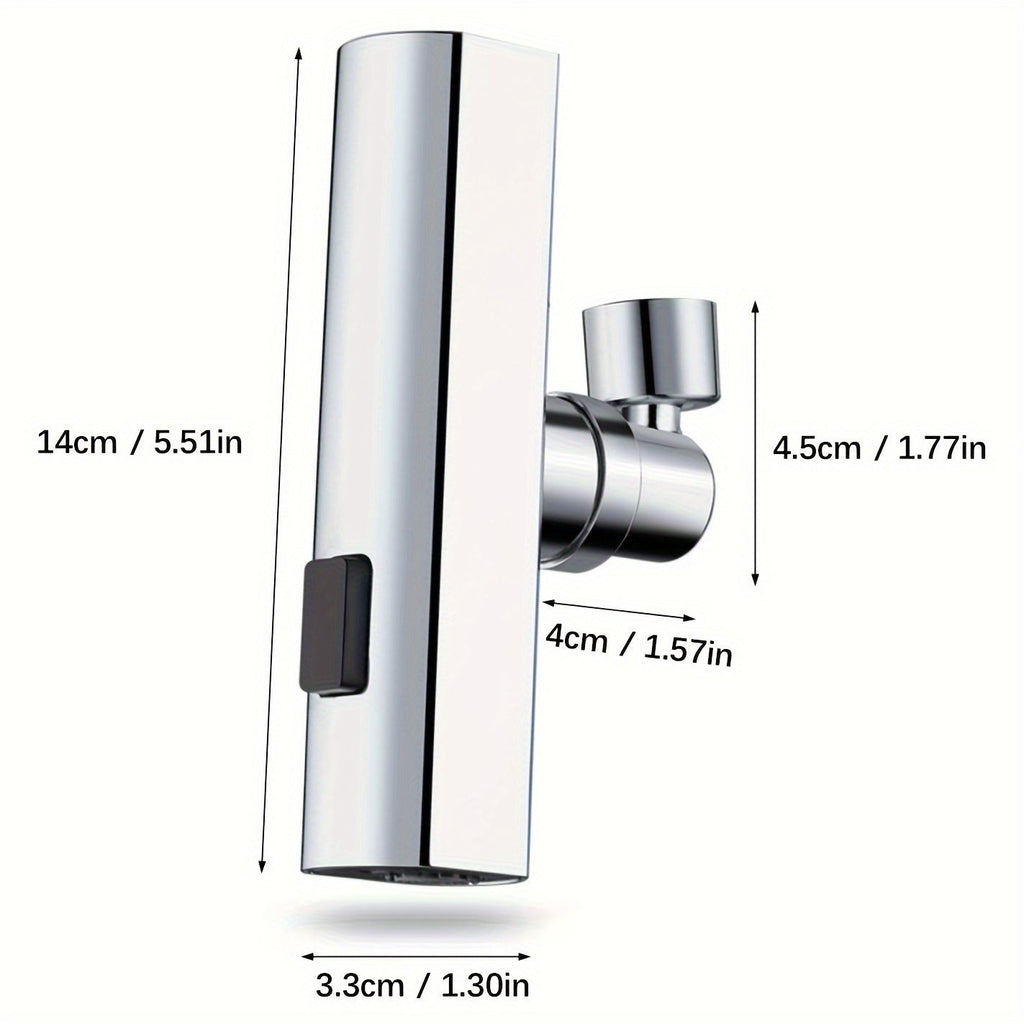 3 in 1 large scale 360 waterfall kitchen faucet touch controlled swivel spout extender for kitchen sink vegetable and fr