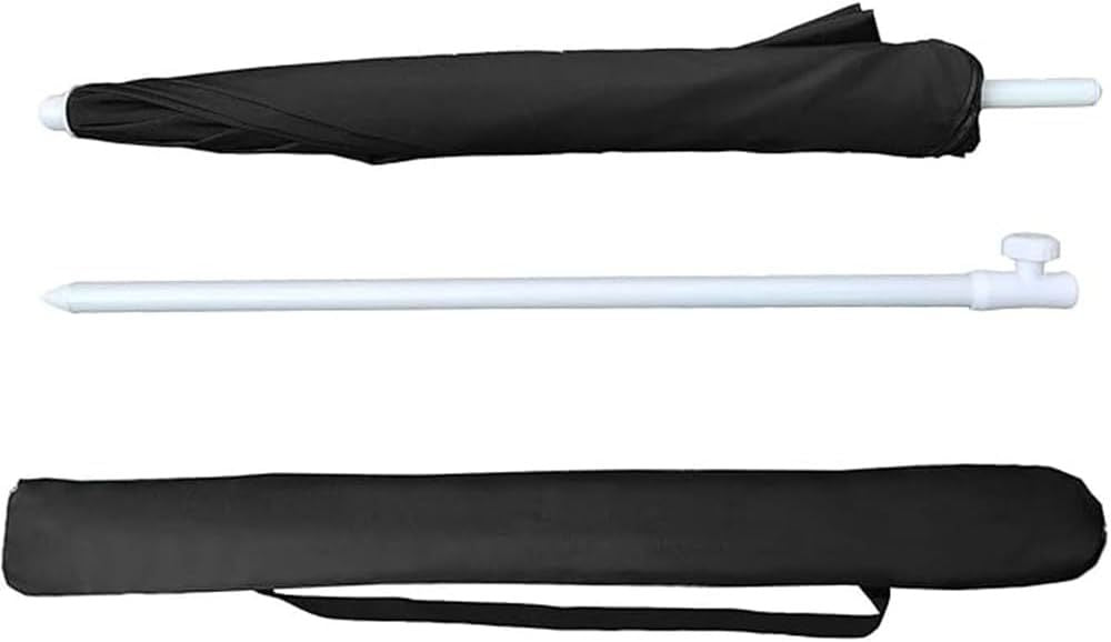 6ft portable picnic outdoor canopy sunshade beach umbrella with tilt function small patio umbrella upf 50 protection gar