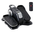 whisper quiet under desk elliptical machine with led display for home office workouts - 