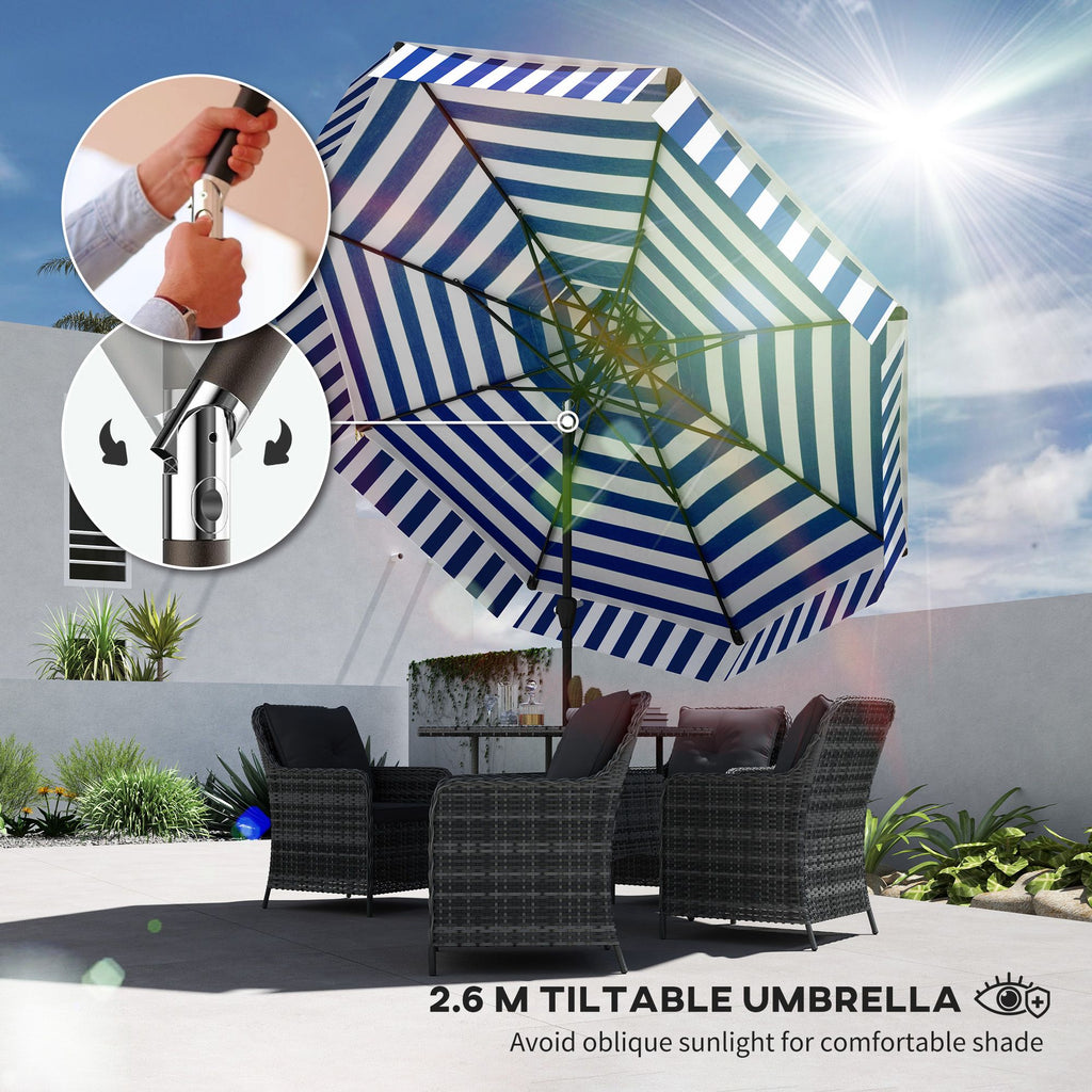 8 6ft patio umbrella upf 30 outdoor market umbrella 2 tier vented patio table umbrella with crank 8 ribs tiltable porch 